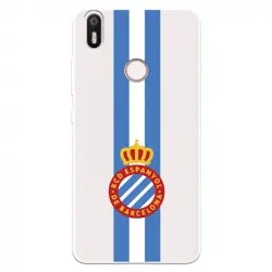 Funda Para Bq Aquaris X Del Rcd Espanyol Escudo Albiceleste Escudo Albiceleste - Licencia Oficial Rcd Espanyol