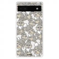 Funda Para Google Pixel 6a Oficial De Disney Tambor Patrones - Bambi