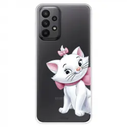 Funda Para Samsung Galaxy A23 5g Oficial De Disney Marie Silueta - Los Aristogatos