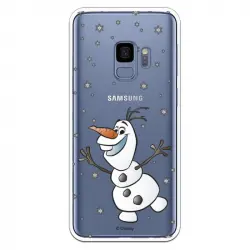 Funda Para Samsung Galaxy S9 Oficial De Disney Olaf Transparente - Frozen