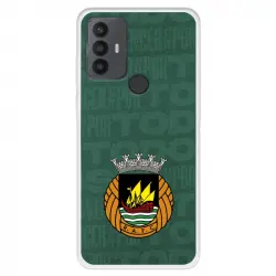 Funda Para Tcl 30 Se Del Escudo Fondo Verde - Licencia Oficial Rio Ave Fc