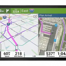 GPS - Garmin Dēzl™ LGV1010, Pantalla 10" táctil, Para camión, Autonomía 2h, Negro