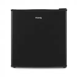H.koenig FGX470 Mini Nevera Compacta con Puerta Reversible, Termostato Ajustable 45L Negra