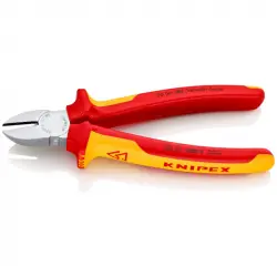 Knipex 70 06 180 Alicate de Corte Diagonal con Doble Mango 18cm
