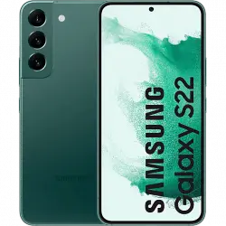 Móvil - Samsung Galaxy S22 5G, Green, 256 GB, 8 GB RAM, 6.1" FHD+, Exynos 2200, 3700 mAh, Android 12