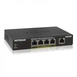 Netgear GS305P Switch No Administrado 5 Puertos Gigabit Ethernet PoE