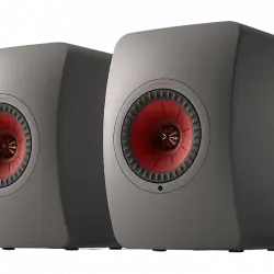 Sistema de audio inalámbrico - KEF LS50 Wireless II, Set 2, 2x 360 W, Wi-Fi, Uni-Q 1”-5.25”, Gris Titanium