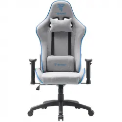 Tempest Vanquish Silla Gaming Gris/Azul Tela Transpirable