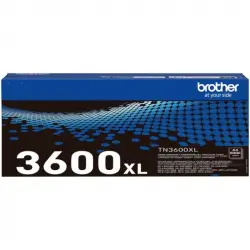 Tóner Original Brother TN3600XL Negro