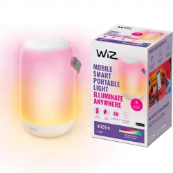 WiZ Lámpara Móvil Portátil WiFi 13.5W Blanca