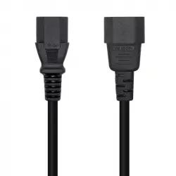 Aisens Cable Alimentación C13/C14 Hembra/Macho 10m Negro