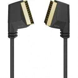 Cable euroconector - Hama 00205082, 1.5 mm, Negro