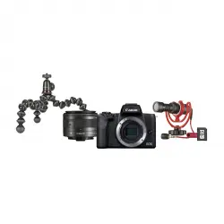 Canon - Cámara Evil EOS M50 Mark II Vlogger Kit