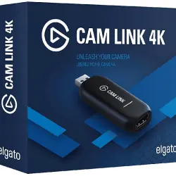 Capturadora de vídeo - Elgato Cam Link 4K 10GAM9901, USB, HDMI, Negro