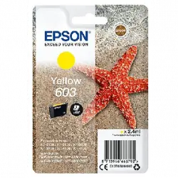 Cartucho de tinta - EPSON 603 Amarillo, 2.4 ml