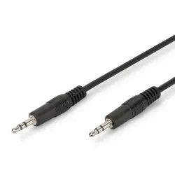 Digitus Cable de Audio Macho/Macho Jack 3.5mm 2.5m Negro