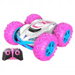Exost 360 Cross II RC Coche de Acrobacias Teledirigido Rosa