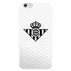 Funda Para Iphone 6 Del Betis Escudo Negro Fondo Red - Licencia Oficial Real Betis Balompié
