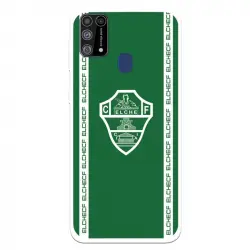Funda Para Samsung Galaxy M31 Del Elche Cf Escudo Fondo Verde Escudo Fondo Verde - Licencia Oficial Elche Cf