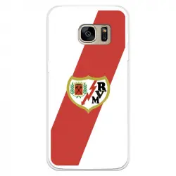 Funda Para Samsung Galaxy S7 Del Rayo Vallecano Escudo - Licencia Oficial Rayo Vallecano