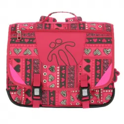 Mochila Escolar Tijeras Rosa