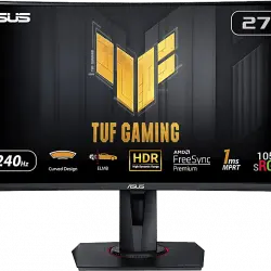 Monitor gaming - Asus ‎Tuf Gaming VG27VQM, 27", Full-HD, Frecuencia 240 Hz, DisplayPort y HDMI, Negro