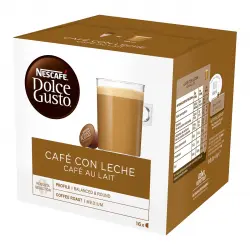 NESCAFE DOLCE GUSTO - Estuche 16 Cápsulas Café Con Leche Selección Robusta