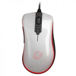 Ozone Neon M50 Ratón Gaming 5000 DPI Blanco