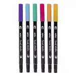Pack de 6 rotuladores Apli acuarelables de doble punta
