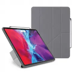 Pipetto London Origami 3 Pencil Funda para iPad Pro 11 (2018) Dark Grey