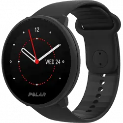 Reloj deportivo - Polar Unite, Negro, GPS, Frecuencia cardiaca, Táctil, Resistente al agua, 15.5-21 cm, 1.2"
