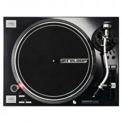 Reloop RP-7000 MK2 Plato DJ Tracción Directa Negro