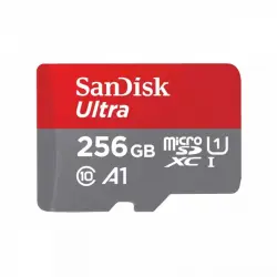 SanDisk Ultra microSDXC 256GB UHS-I A1 Clase 10 con Adaptador