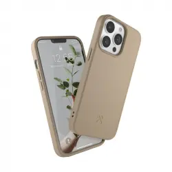 Woodcessories Bio-Case Funda Ecológica Beige para iPhone 13 Pro