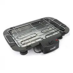 Barbacoa Eléctrica Basic Home 2000w (49 X 36 X 10 Cm) Negro 2000 W