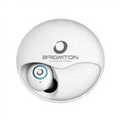 Brigmton BML-17-B Auriculares Bluetooth Blancos