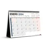 Calendario de mesa 2024 Miquelrius A5 Completo