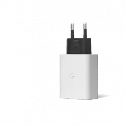 Cargador - Google Pixel 30W USB-C (GA03502-EU), Sin Cable, Compatible con dispositivos carga USB-C, Carga rápida, Clearly White