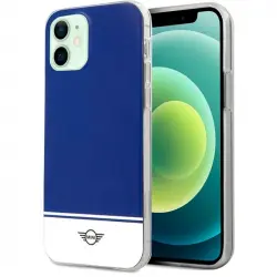 Cool Funda Licencia Mini Cooper Azul para iPhone 12/12 Pro