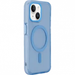 Funda - ISY ISC 2447, Compatible con MagSafe, Para iPhone 15, Azul