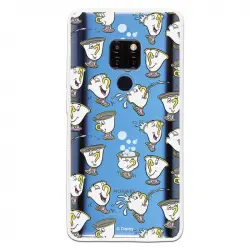 Funda Oficial Disney Chip Potts Siluetas Transparente Para Huawei Mate 20