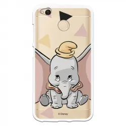 Funda Oficial Disney Dumbo Silueta Transparente Para Xiaomi Redmi 4x
