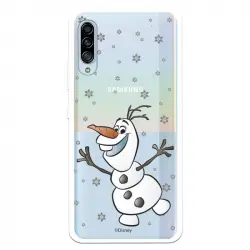 Funda Para Samsung Galaxy A90 5g Oficial De Disney Olaf Transparente - Frozen