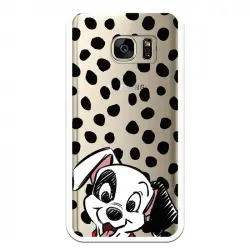 Funda Para Samsung Galaxy S7 Oficial De Disney Cachorro Manchas - 101 Dálmatas