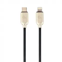Gembird Cable Trenzado USB-C a Lightning Macho/Macho 1m Dorado