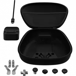 Kit accesorios - Microsoft Elite Series 2, Para controlador inalámbrico Xbox, Negro/Plata