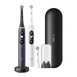 Oral B-Braun - Pack 2 Cepillos De Dientes Eléctricos Oral B - Braun IO 7 Con Tecnología Magnética