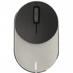 Ratón inalámbrico - Rapoo M600 Mini Silent, Inalámbrico, Bluetooth, 1300 PPP, Negro
