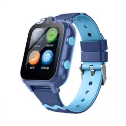 Reloj Inteligente Con Gps, Mensajes, Videollamada 4g Para Niños Y Niñas Azul Smartek
