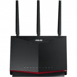 Router gaming - ASUS RT-AX86S, WiFi 6, Hasta 5700 Mbps, MU-MIMO, AiProtection Pro, Mobile Game Mode, Negro